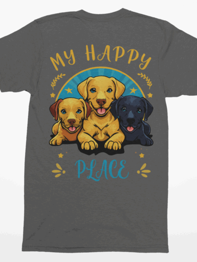 My Happy Place | Puppy Graphic Tee