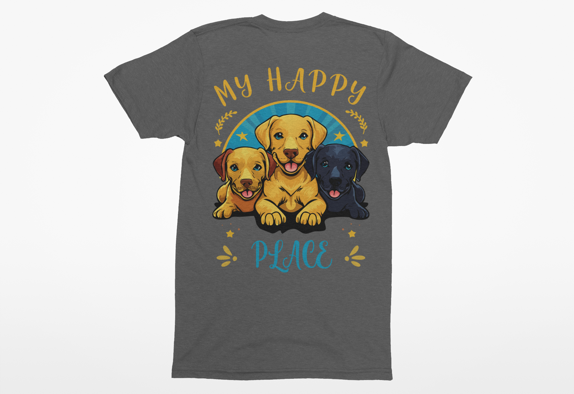 My Happy Place | Puppy Graphic Tee