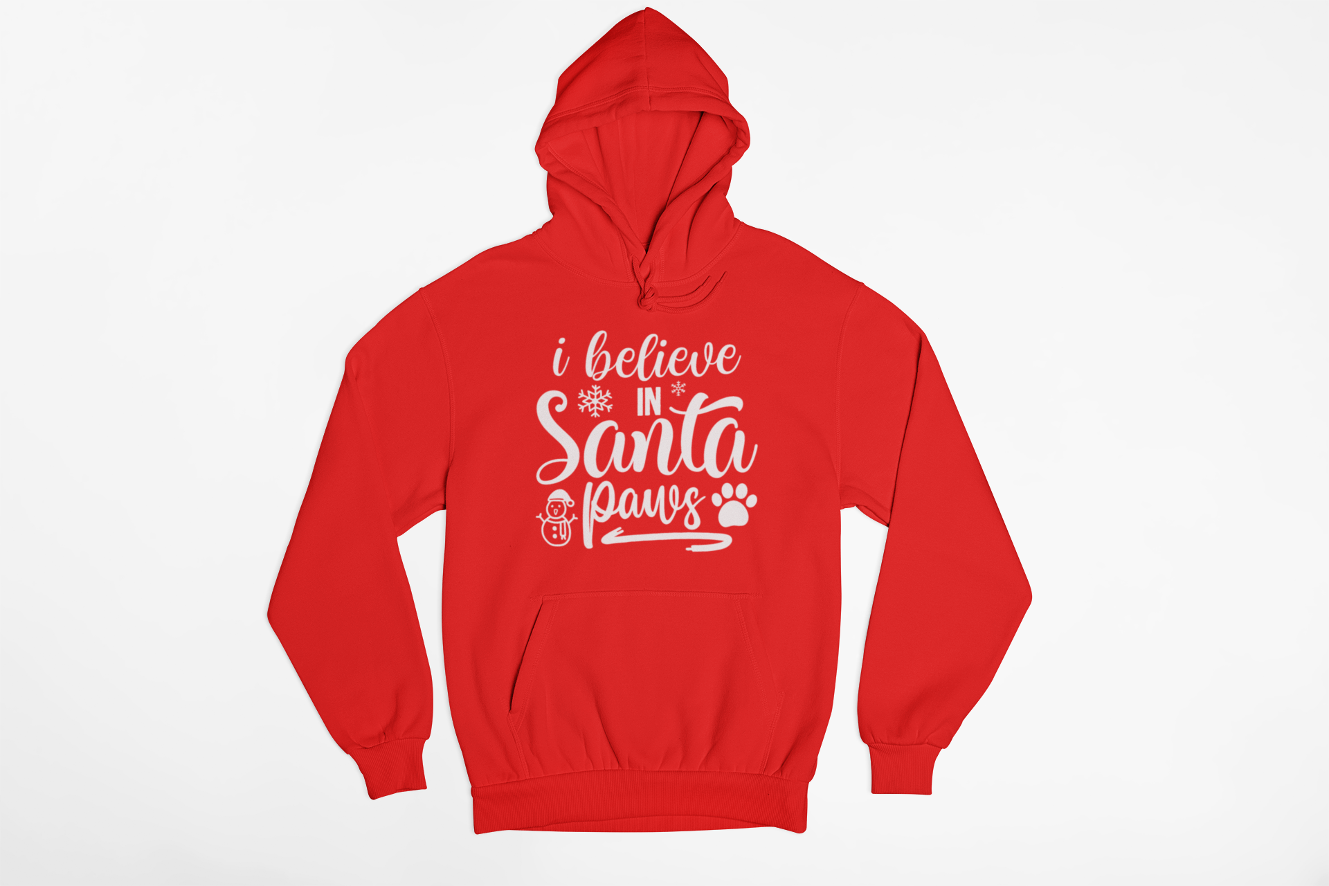 I Believe in Santa Paws | Cute Christmas Shirt for Dog Lovers - Image 3
