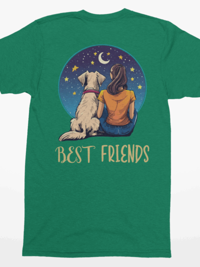 Best Friends A Girl & Her Dog | Graphic Tee