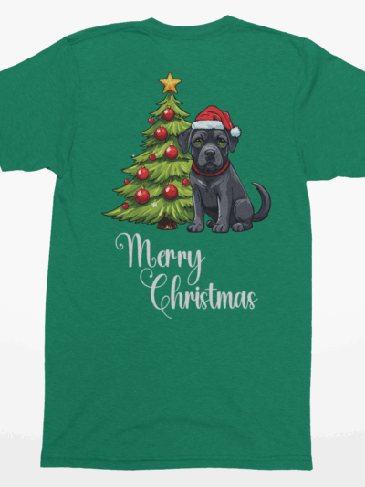 Cane Corso “Merry Christmas” Tee – Holiday Dog Lover Shirt, Sweatshirt, or Hoodie