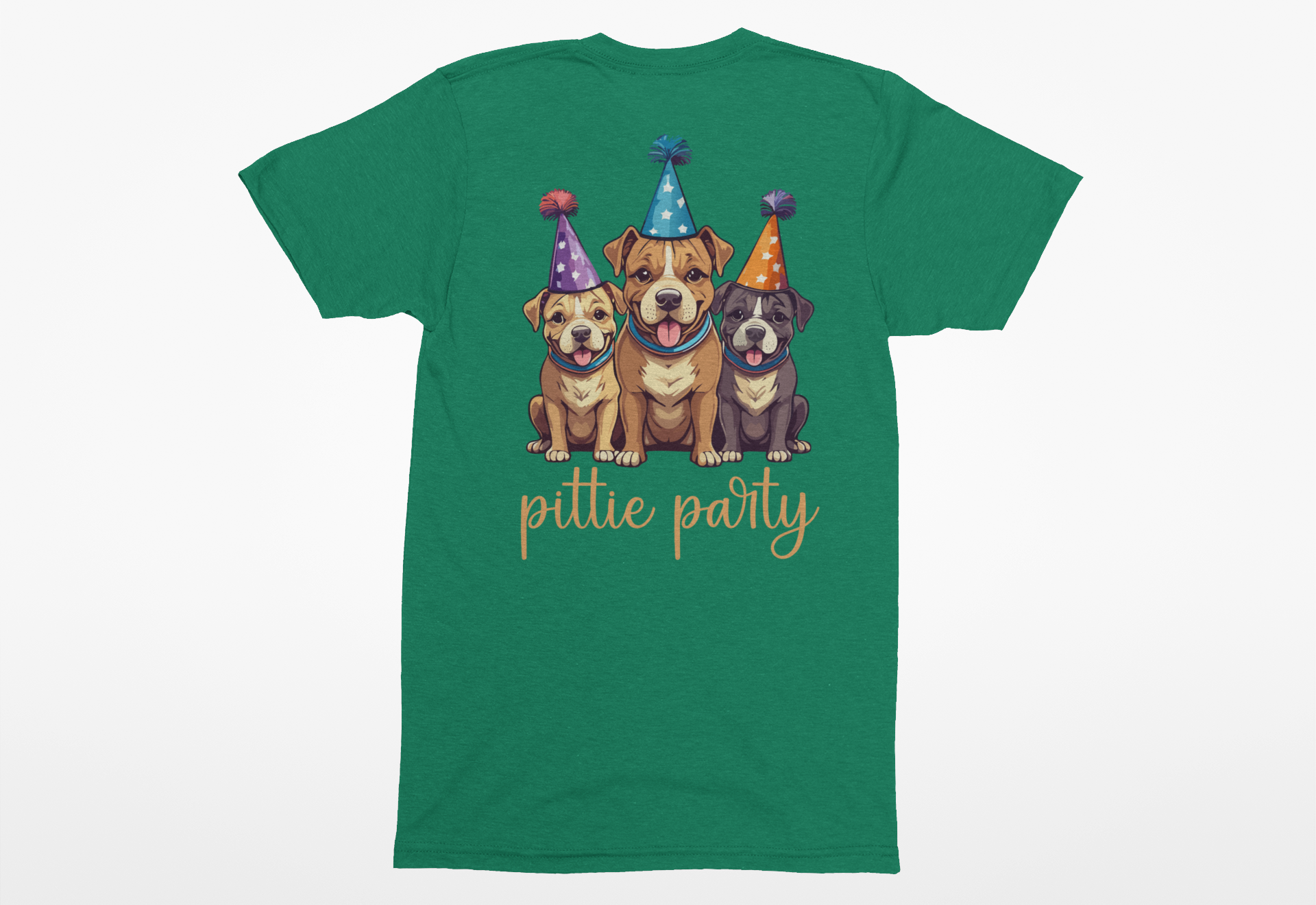 Pitty Party Tee | Adorable Pitbull Lover's Shirt - Image 2
