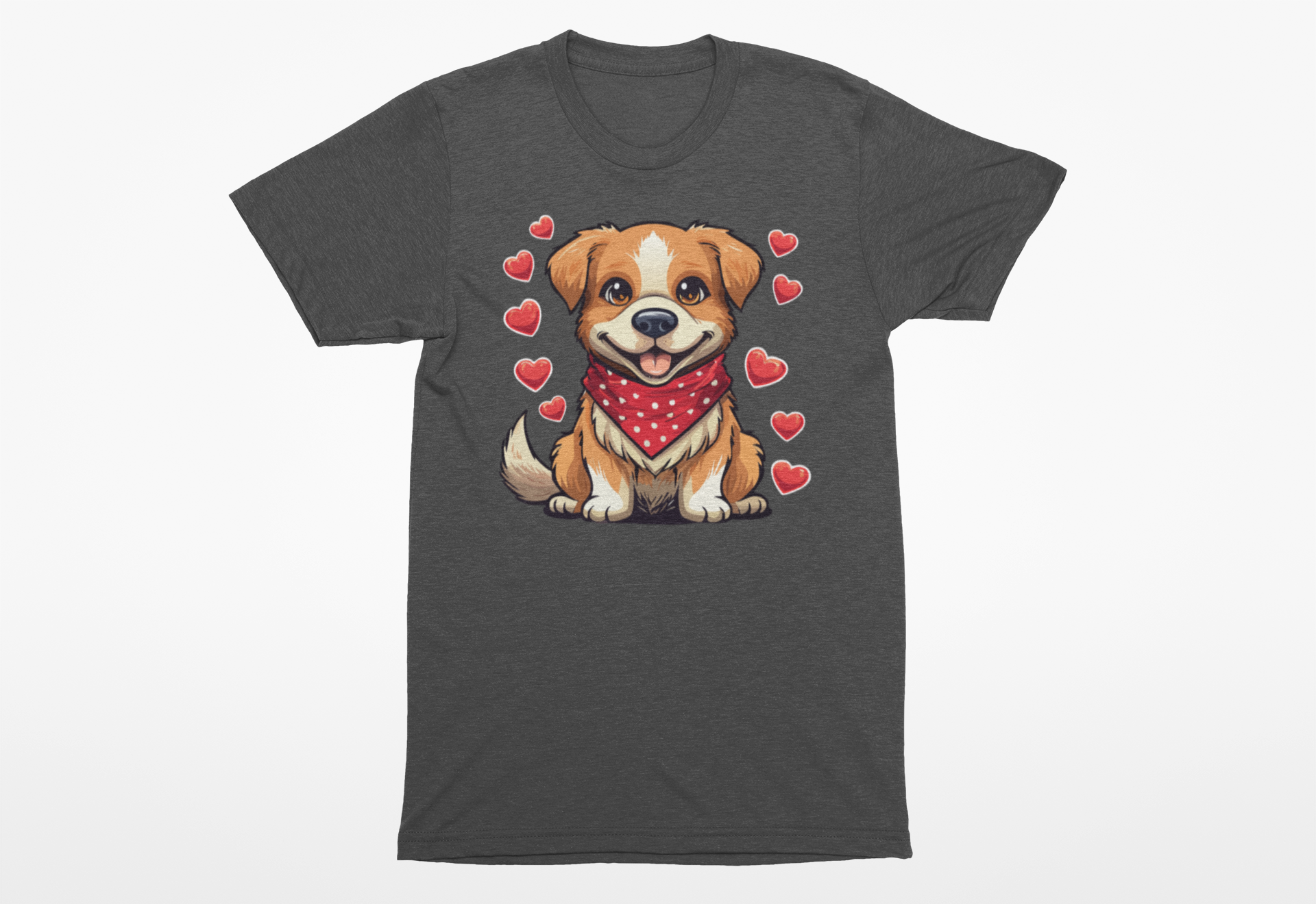 Valentine's Day Dog Lover Tee | Shirt for Dog Moms - Image 4