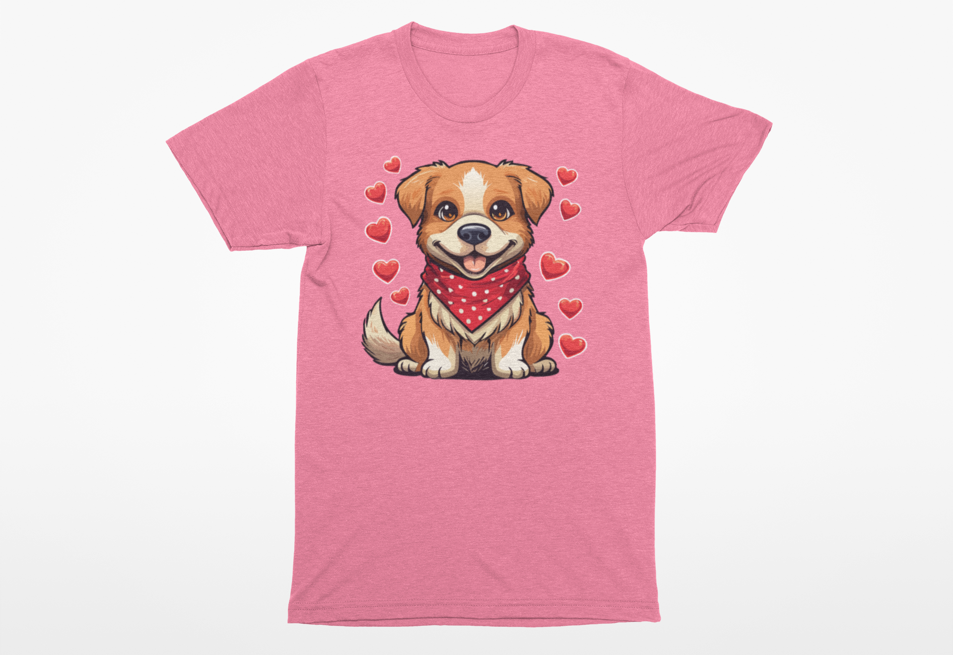Valentine's Day Dog Lover Tee | Shirt for Dog Moms - Image 3