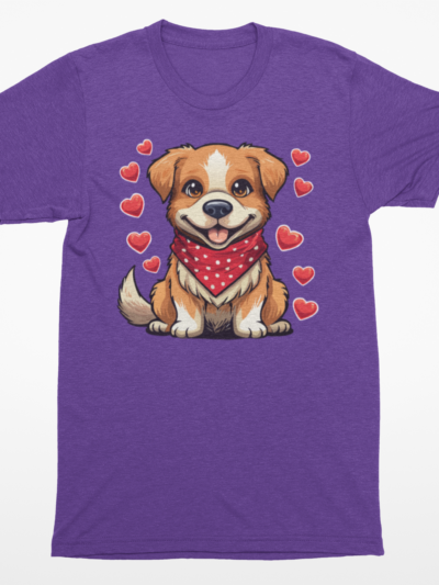 Valentine's Day Dog Lover Tee | Shirt for Dog Moms