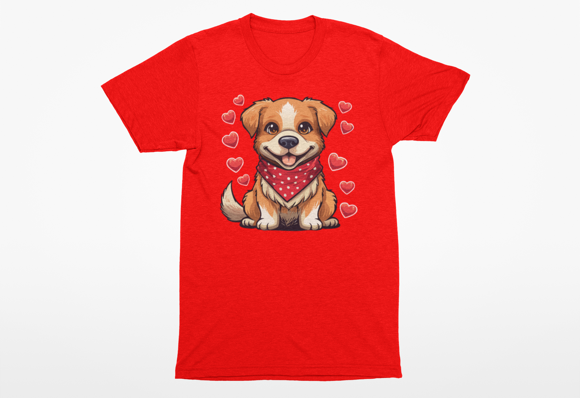 Valentine's Day Dog Lover Tee | Shirt for Dog Moms - Image 2
