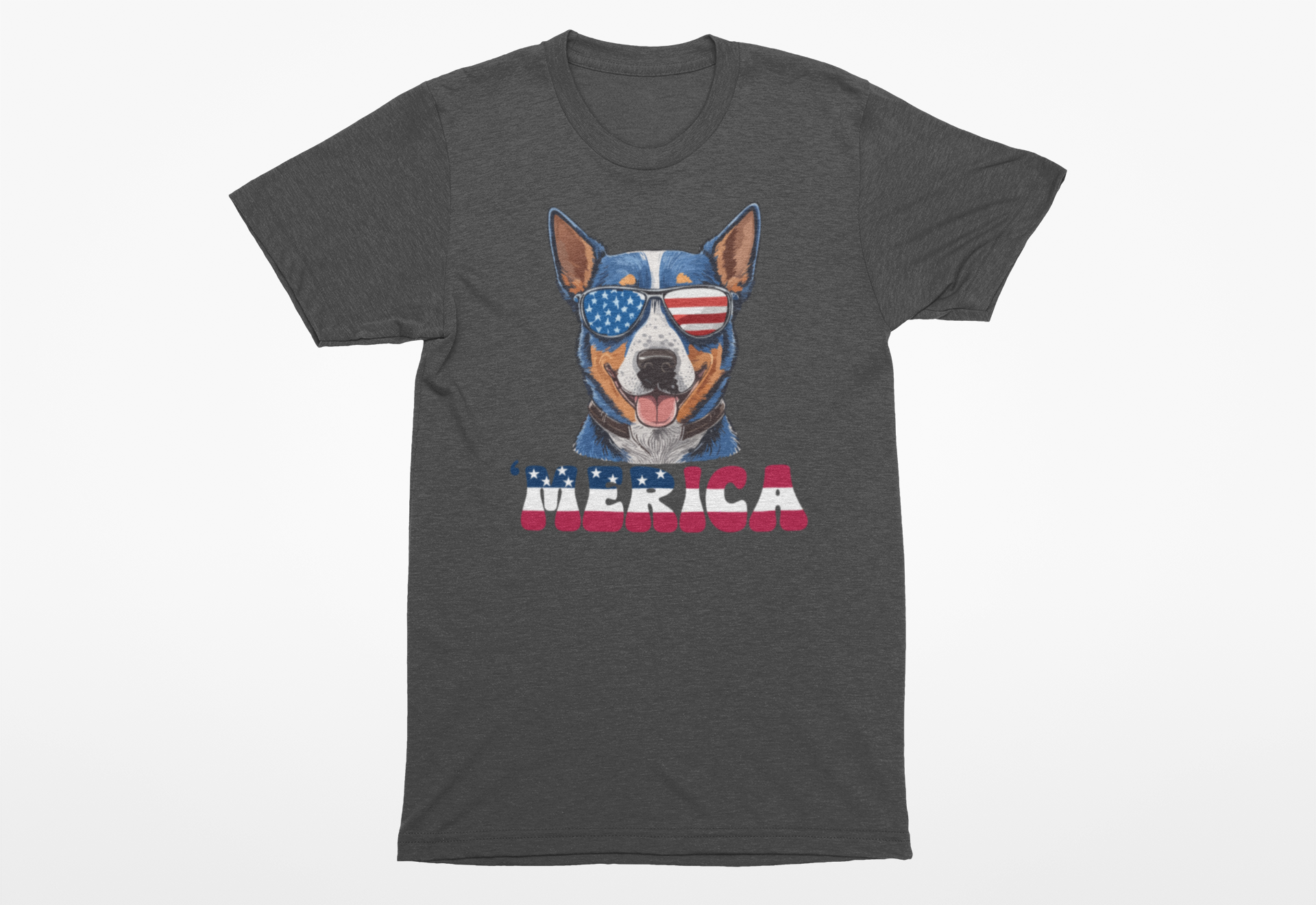 🇺🇸 ’Merica Blue Heeler T-Shirt | Patriotic Dog Lover Tee 🐶🕶️ - Image 4