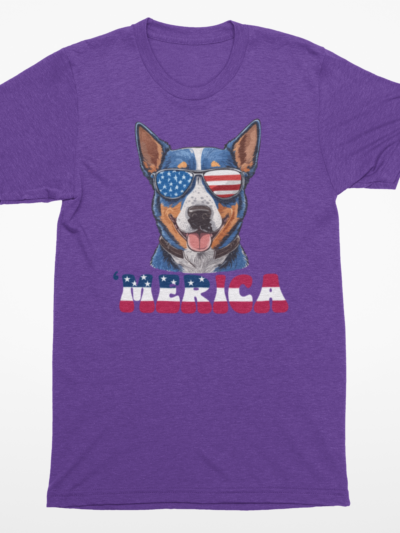 🇺🇸 ’Merica Blue Heeler T-Shirt | Patriotic Dog Lover Tee 🐶🕶️