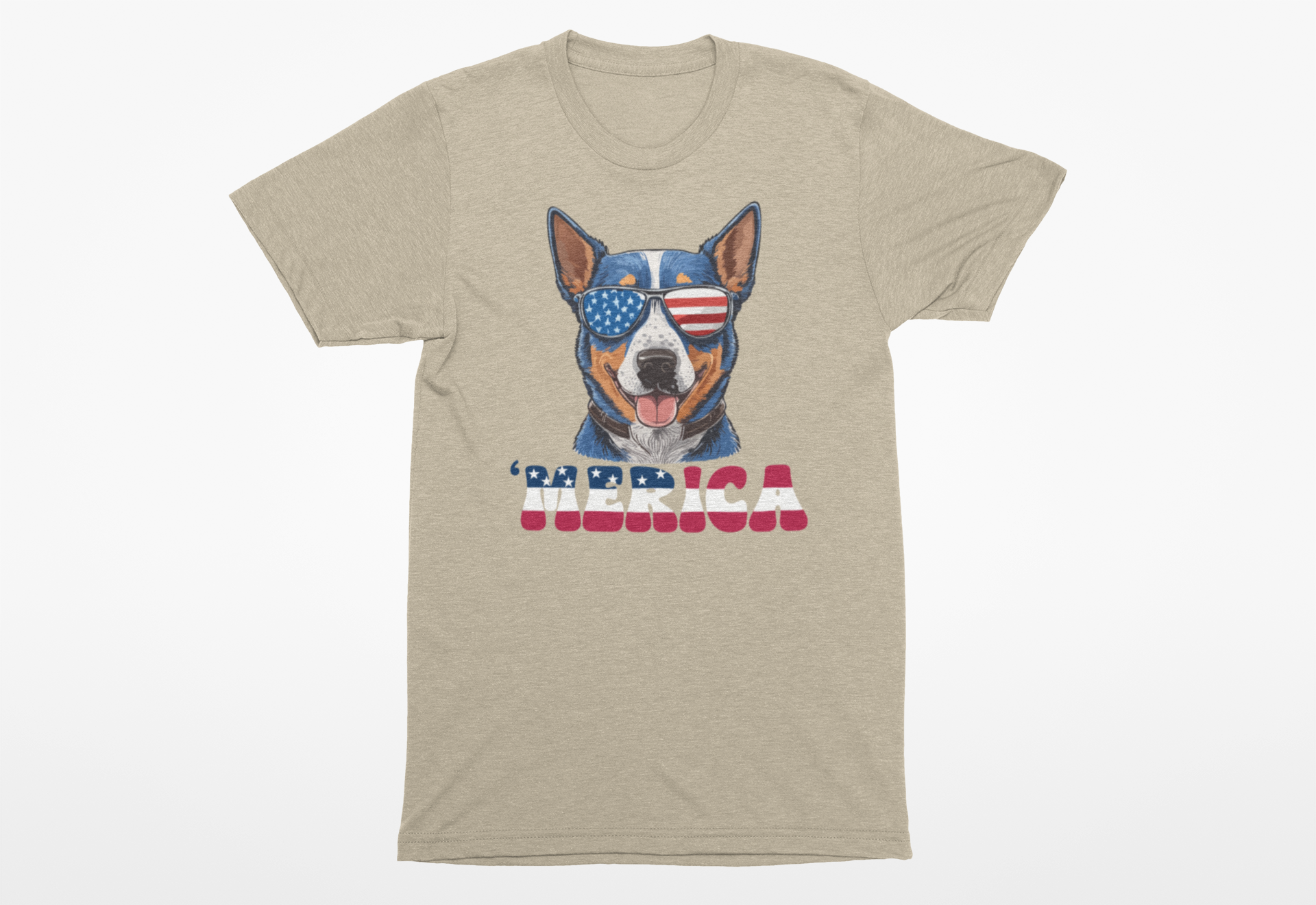 🇺🇸 ’Merica Blue Heeler T-Shirt | Patriotic Dog Lover Tee 🐶🕶️ - Image 5