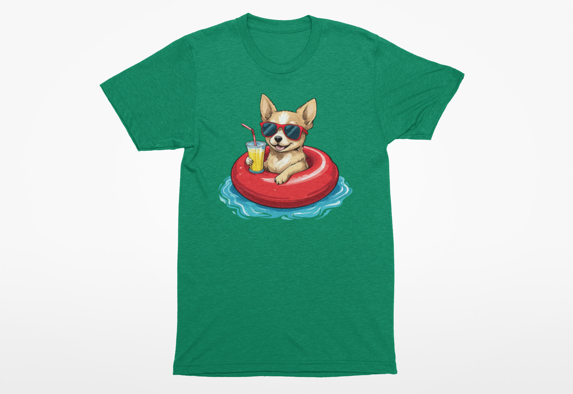 Summer Chihuahua T-Shirt | Funny Summer Dog Lover Tee for Summer - Image 4