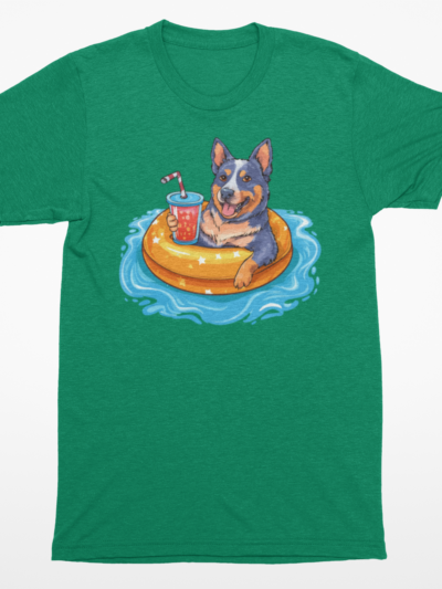 Summer Blue Heeler T-Shirt | Funny Summer Dog Lover Tee for Summer