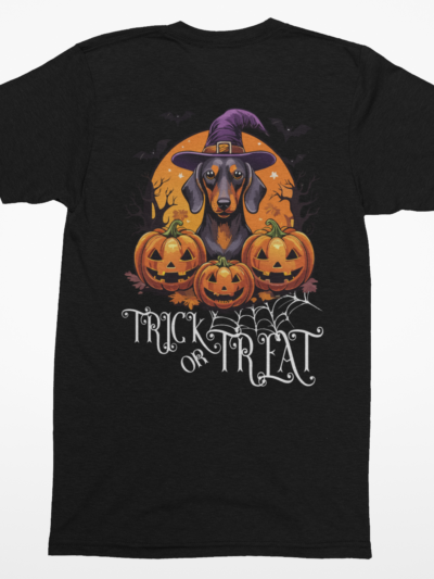 Dachshund Trick-or-Treat Tee | Halloween Dog Lover T-Shirt