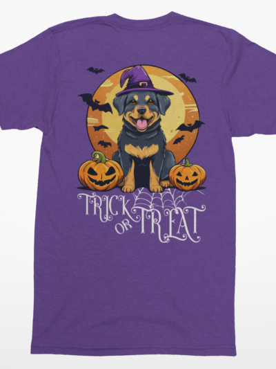 Rottweiler Trick-or-Treat Tee | Halloween Dog Lover T-Shirt